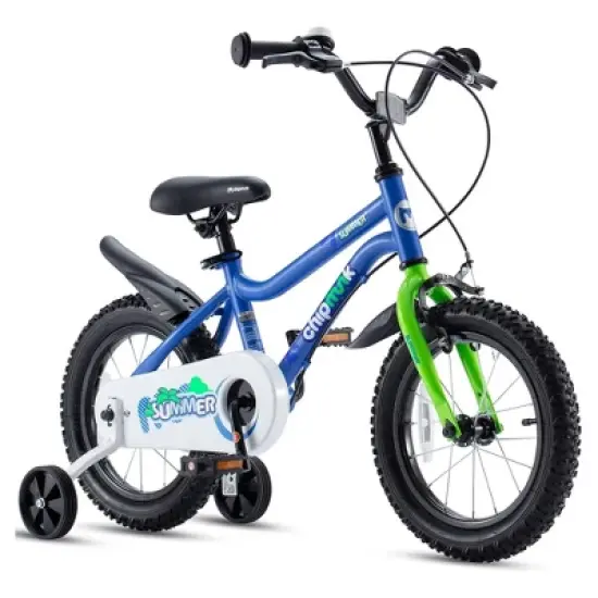 RoyalBaby Chipmunk Kids Bike with Dual Handbrake, Training Wheels, Kickstand, Bell & Tool Kit for Boys and Girls Ages 4 to 7 image {6}