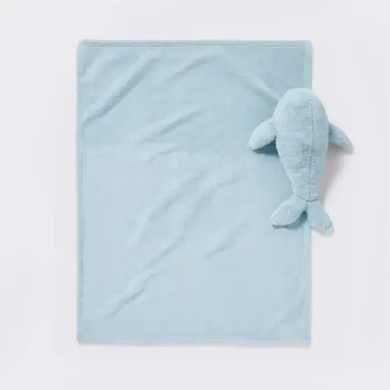 Plush Blanket with Soft Toy - Whale - Cloud Island&trade; image {2}