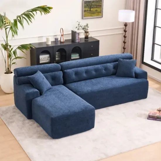 Whisen 86" Modular Convertible Sectional with 2 Pillows image {12}