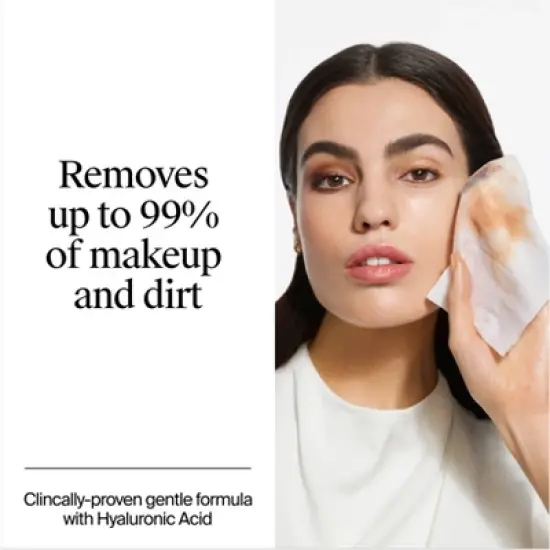 Neutrogena Hydro Boost Face Cleansing Makeup Wipes with Hyaluronic Acid - 25ct image {3}