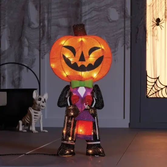 11" French Bulldog Skeleton Halloween Decorative Prop - Hyde and EEK! Boutique&trade;: Indoor/Outdoor image {3}