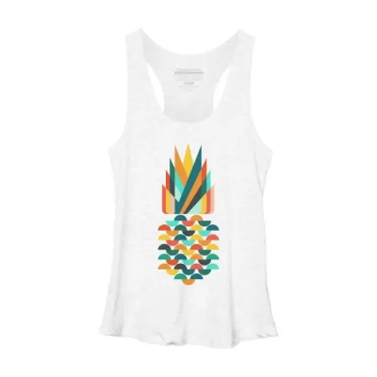 Women's Design By Humans Geometric Pineapple By radiomode Racerback Tank Top image {7}