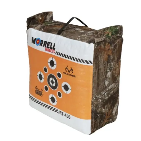Morrell Targets RT-450 Archery Bag Target with E-Z Carrying Handle and Realtree Edge Camouflage for Crossbow, Compound, and Traditional Bow Practice image {4}