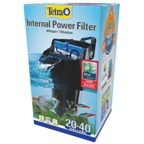Tetra Whisper Internal Filtration with Air Pump 20 to 40gal for Aquariums Filters image {3}