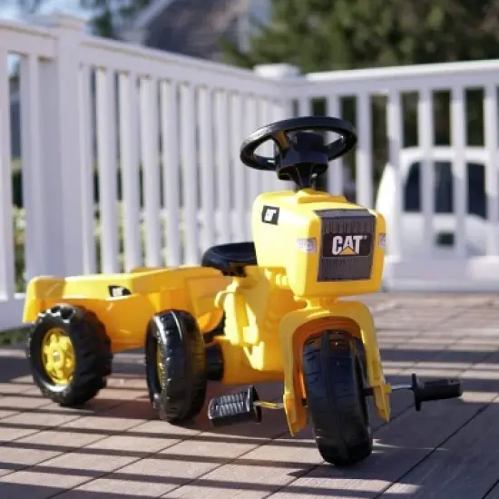 Caterpillar Wheel Trac with Trailer Ride-On image {2}