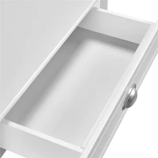 Yaheetech Corner Computer Desk Workstation MDF Desktop Pine Legs for Home&Office image {5}