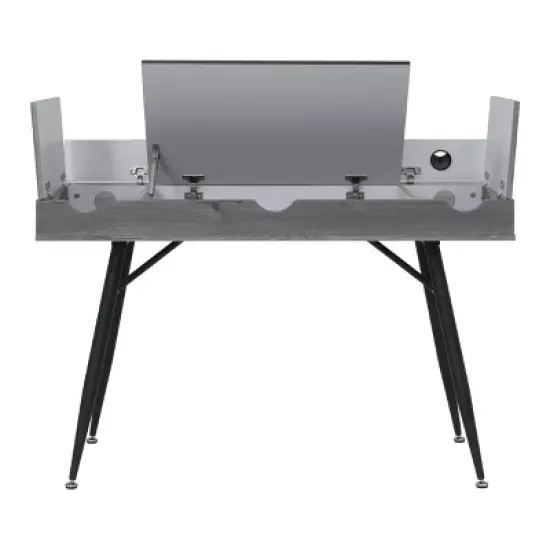 Nook Modern Office, Laptop and Writing Desk with Storage Compartments - Calico Designs image {6}