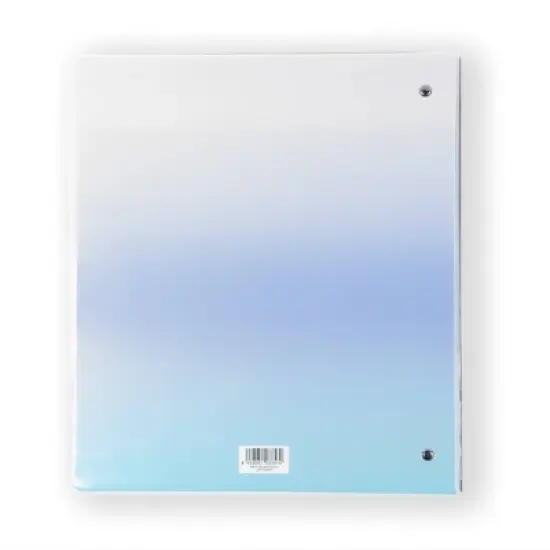 Yoobi Evolve 1" D-Ring Binder 220 Sheet Capacity Powder Blue Ombre image {6}