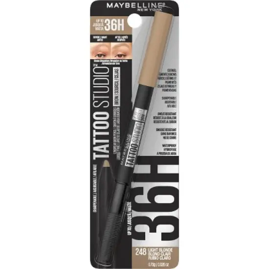 Maybelline Tattoo Studio 36H Pigment Brow Pencil - 0.026oz image {2}