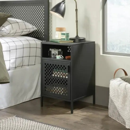 Boulevard Cafe Nightstand Black - Sauder image {2}