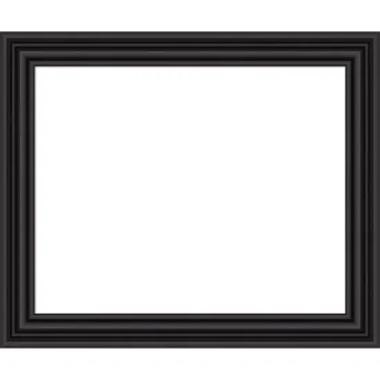 Amanti Art Colonial Black Framed Dry Erase Magnetic Board image {15}