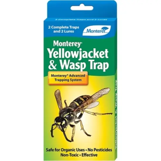 Monterey Disposable, Non-Toxic Yellowjacket & Wasp Traps, 2 Pack image {6}