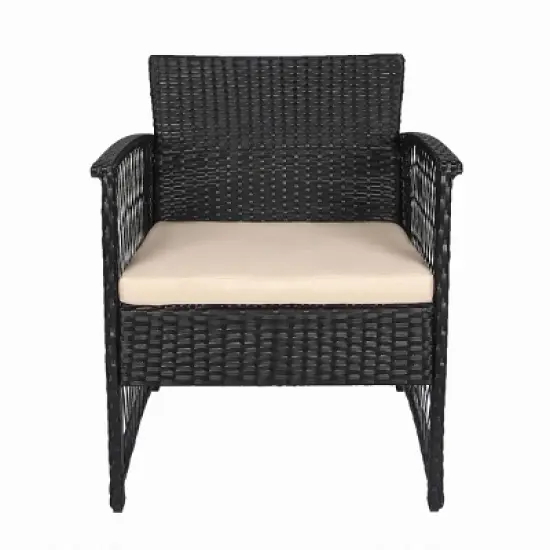 WestinTrends  4-Piece Outdoor Patio Conversation Set image {3}