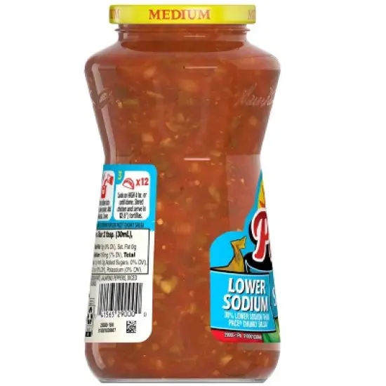 Pace Lower Sodium Chunky Medium Salsa, 16 oz Jar (Pack of 2) image {2}