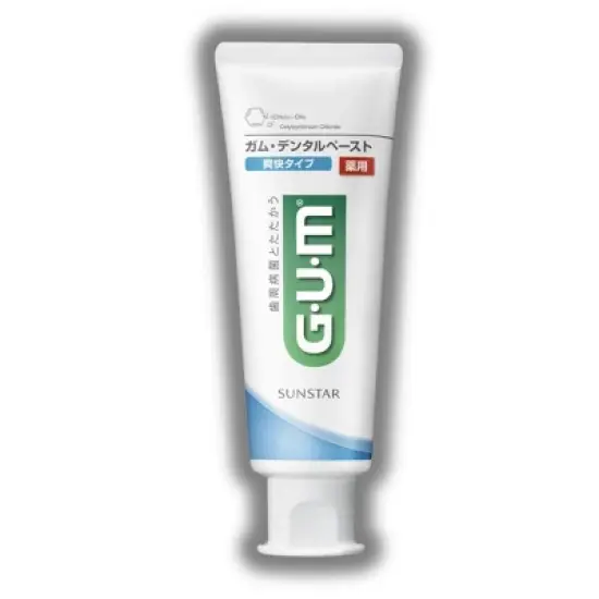 Sunstar Gum Dental Toothpaste Refreshing Mint | Good dispersion of the chemical, making it easy to spread in your mouth (4.23 oz) image {4}