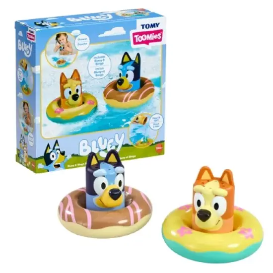 Bluey Tomy Toomies Bath Toy Floats - 2pk image {6}