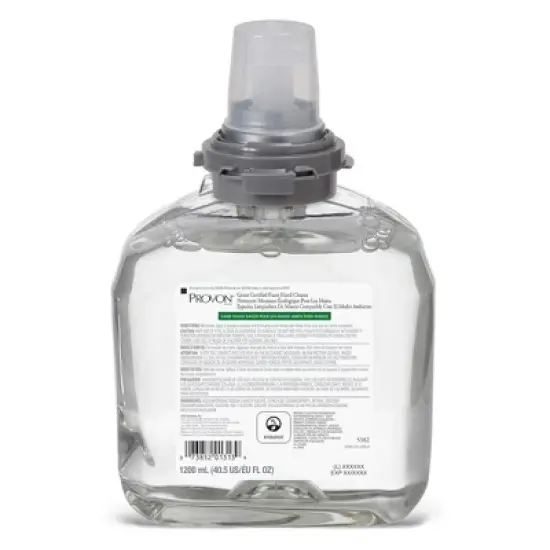 PROVON Foaming Soap Dispenser Refill Bottle Unscented 1,200 mL 5382-02 1 Ct image {2}