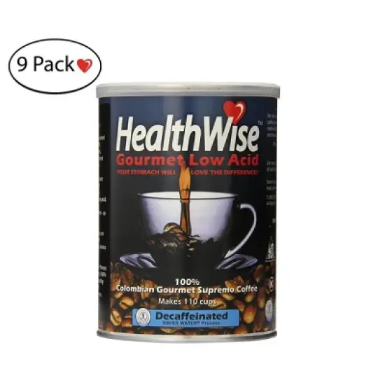 HealthWise Low Acid Decaf Ground Coffee image {4}