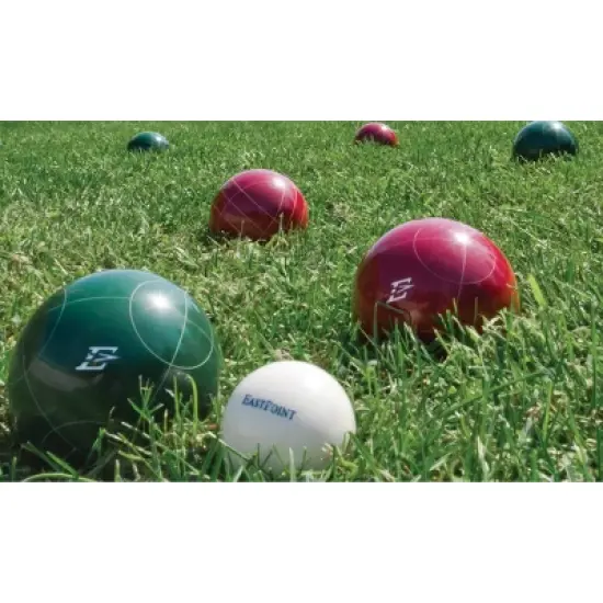 Eastpoint 110mm Resin Bocce Ball Game Set with Carrier image {2}