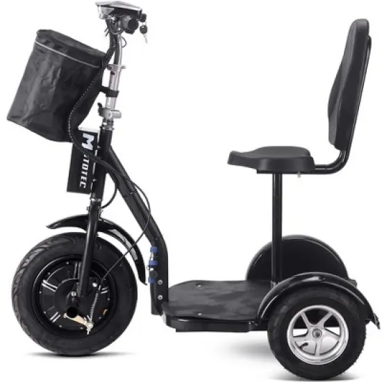 MotoTec Electric Mobility Trike 48v 1000w Lithium image {5}