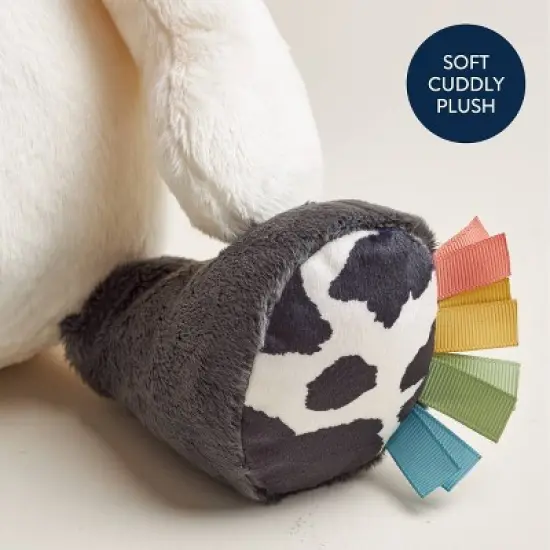 Itzy Ritzy Sweetie Snuggles Plush Stuffed Animal - Cow image {4}