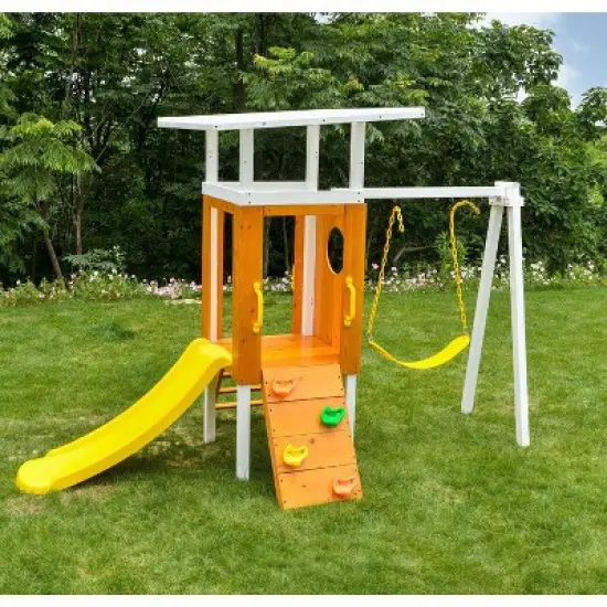 Avenlur Modern Swing Set - Small with swing image {3}
