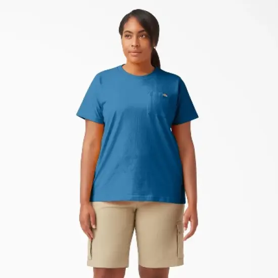 Dickies Women's Plus Heavyweight Short Sleeve T-Shirt image {9}