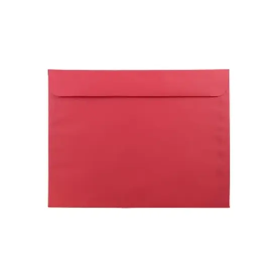 JAM Paper 9 x 12 Booklet Catalog Colored Envelopes Red Recycled 17253D image {4}