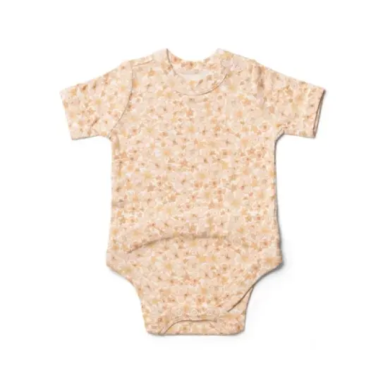 Goumikids Viscose Made from Bamboo + Organic Cotton Short-Sleeve Baby Bodysuit image {17}