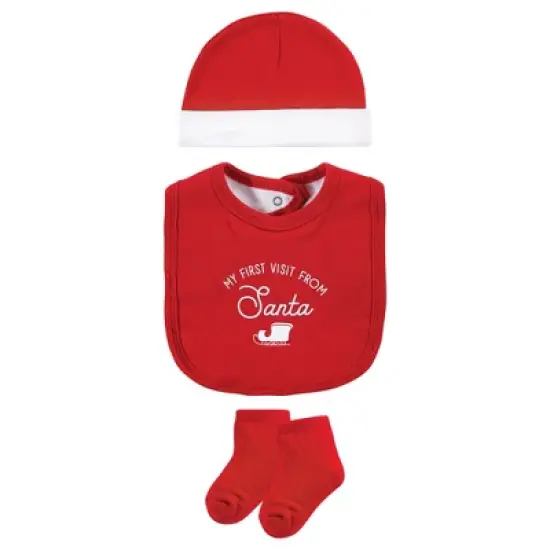 Hudson Baby Unisex Baby Cotton Layette Set, North Pole image {2}