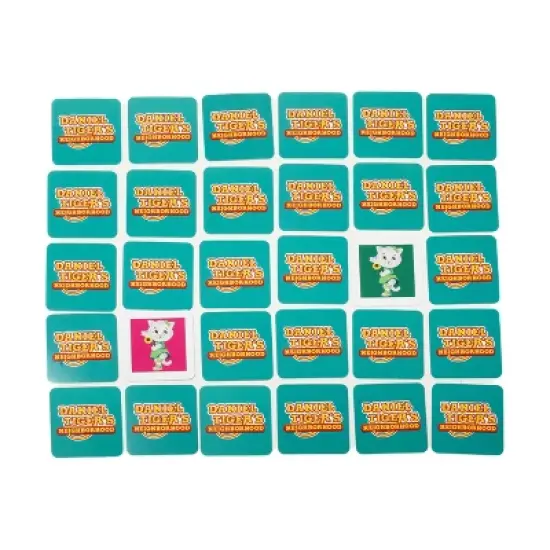 AreYouGame.com Daniel Tiger's Neighborhood Bingo & Memory Match Board Game image {4}