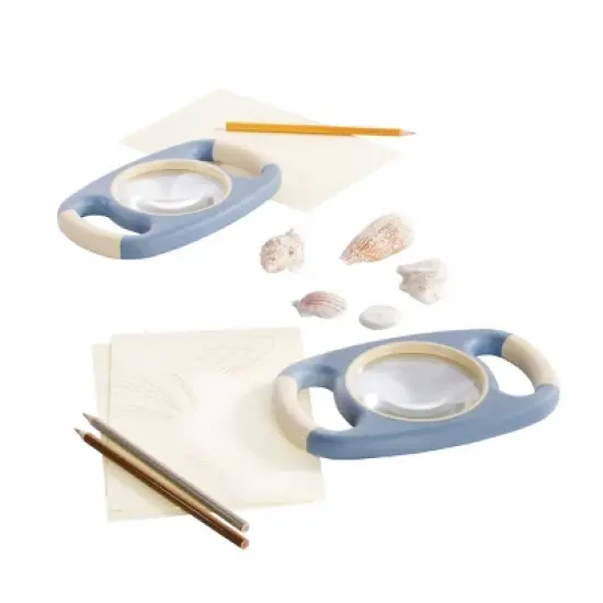 Kaplan Early Learning All-Weather Two-Handed Magnifier  -  Set of 2 image {2}