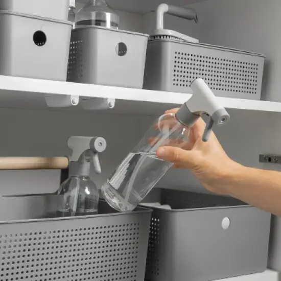 OU Reusable Cleaning Spray Bottle - 16 oz, Adjustable Nozzle & Safety Lock, Multipurpose for Cleaning, Plant Care & Hair image {3}