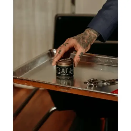 18.21 Man Made Nourishing Mens Beard Balm, Spiced Vanilla- 2oz image {9}