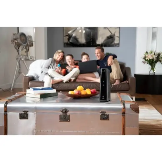 ARRIS SURFboard DOCSIS 3.1 Wi-Fi Cable Modem, Model SBG8300 (Black) image {4}