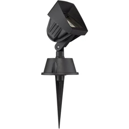 Super Duty Eastham 8" High Black LED Landscape Flood Light image {5}