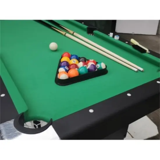 YONWAY Multifunctional Game Table, Pool Table, Billiard Table, 3 in 1 Billiard Table,Table Tennis, Dining Table, Indoor Game Table, Table Games image {7}