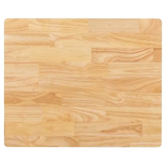 Emma and Oliver Kids 3 Piece Solid Hardwood Table and Chair Set for Playroom, Kitchen image {13}