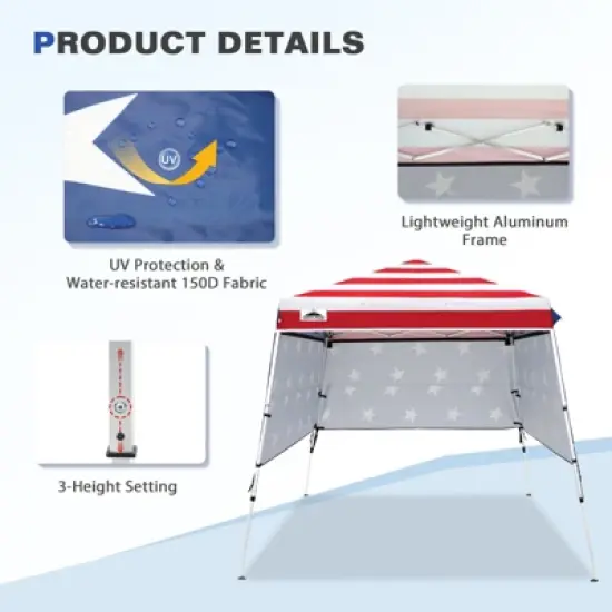 EAGLE PEAK Aluminum Day Tripper Canopy image {4}