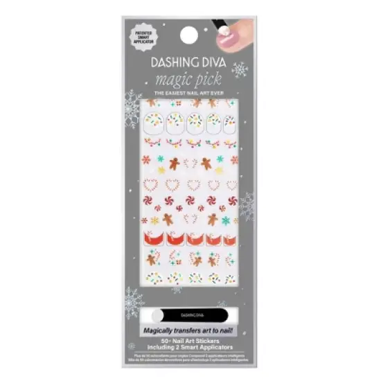 Dashing Diva Glaze All Wrapped Up + Magic Pick Nail Art - Sweet Treats - 32ct image {2}