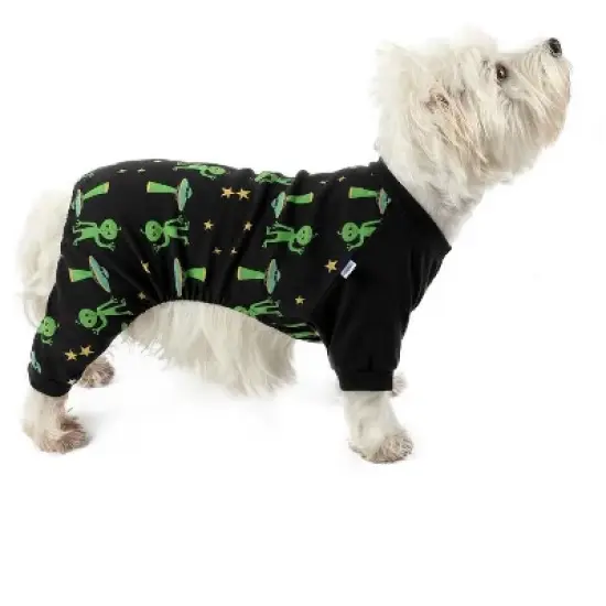 Leveret Dog Cotton Christmas Pajamas image {1}