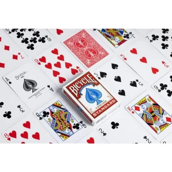 Bicycle Standard Playing Cards 2pk: Educational Math & Letters Cardstock image {2}