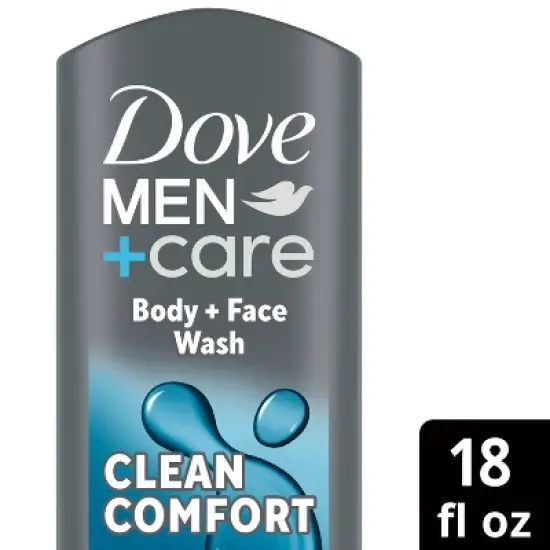 Dove Men+Care Clean Comfort Body and Face Wash image {10}