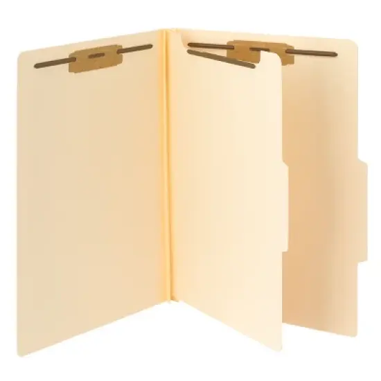 Smead Classification File Folder, 1 Divider, 2" Expansion, Legal Size, Manila, 10 per Box (18700) image {9}
