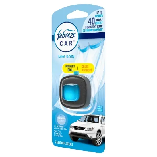 Febreze Car Clips Sidecap - Linen & Sky image {10}