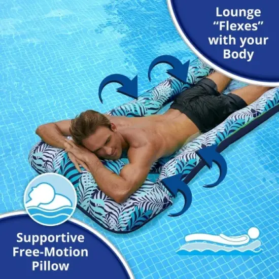 Aqua Leisure Contour Lounge Water Floats and Inflatables image {3}