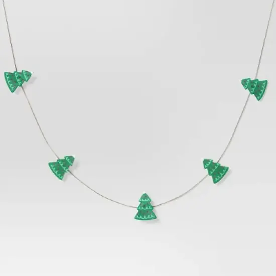 20ct LED Battery Operated Christmas Tree Dew Drop Lights Warm White with Silver Wire - Wondershop&trade; image {2}