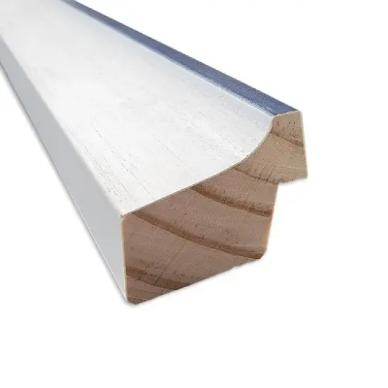 26"x14" Morgan Framed Magnetic Board White/Blue - Amanti Art image {1}