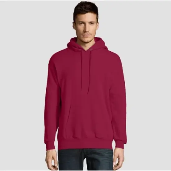 Hanes Men's EcoSmart Fleece Pullover Hooded Sweatshirt image {11}