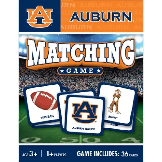MasterPieces Officially Licensed NCAA Auburn Tigers Matching Game for Kids and Families image {5}